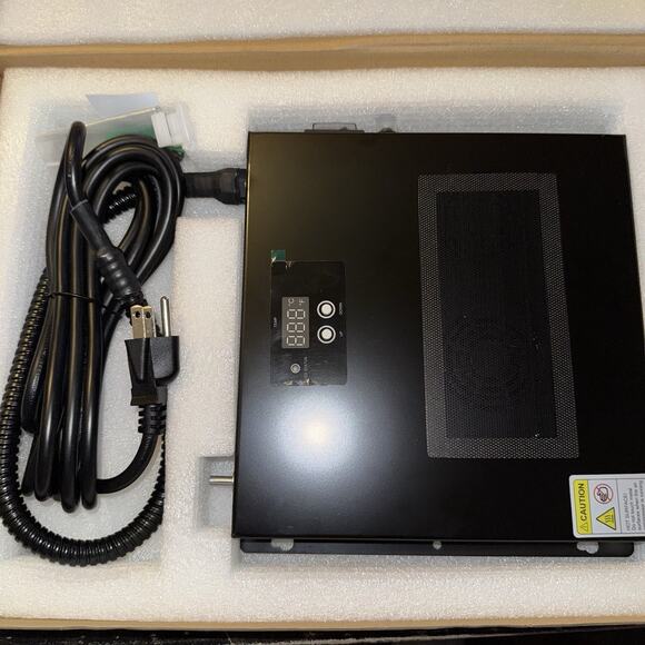 400W Dog House / Coop Heater w PTC Rapid Heating 3 Seconds 32℉-122℉ Temperature - Picture 3 of 4